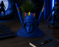 Portapenne Ninja Contemporaneo – Organizer da Scrivania Moderno Stile Gaming & Fantasy