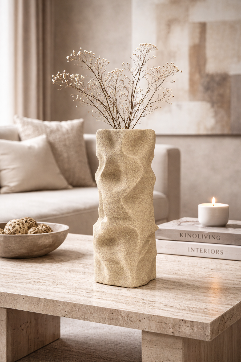 Vaso Design Moderno Anti Rottura