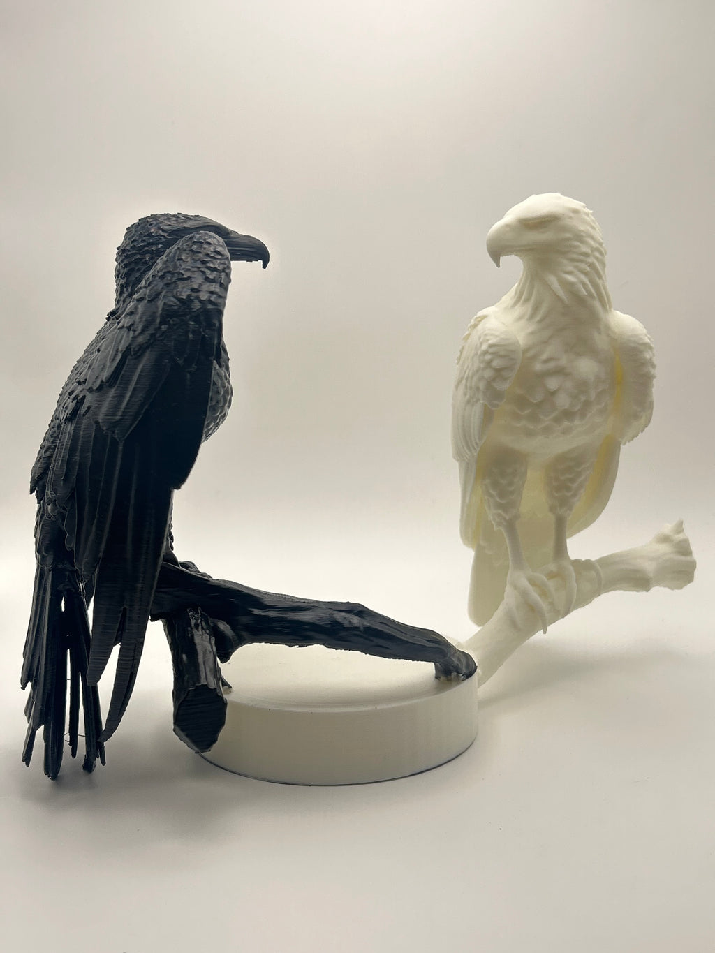 Aquila e Fenice - Scultura Decorativa Moderna