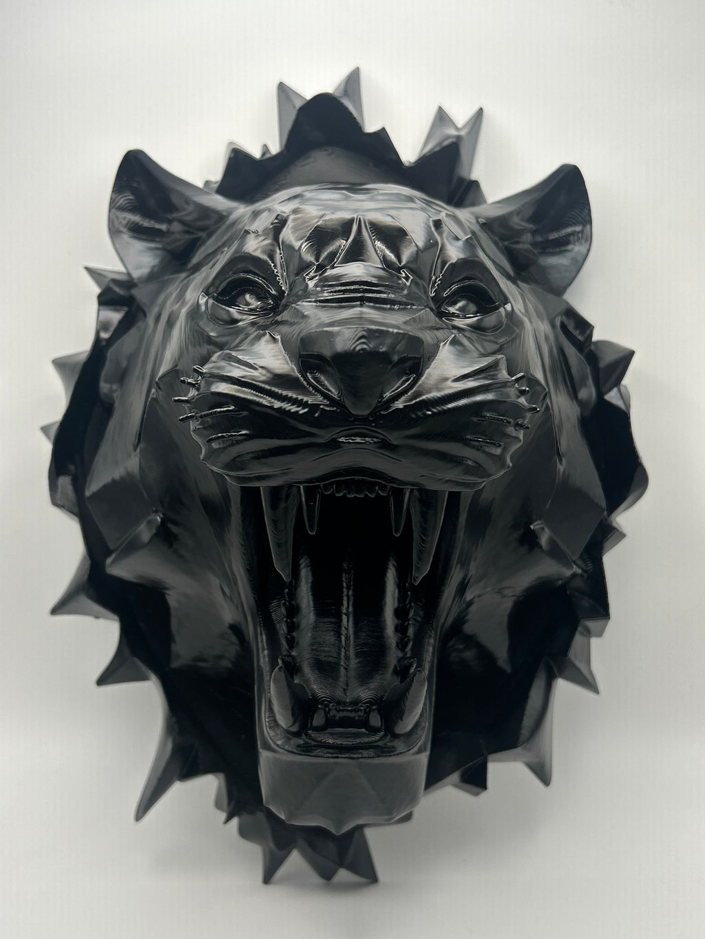 Pantera Nera da Parete – Scultura Decorativa Moderna